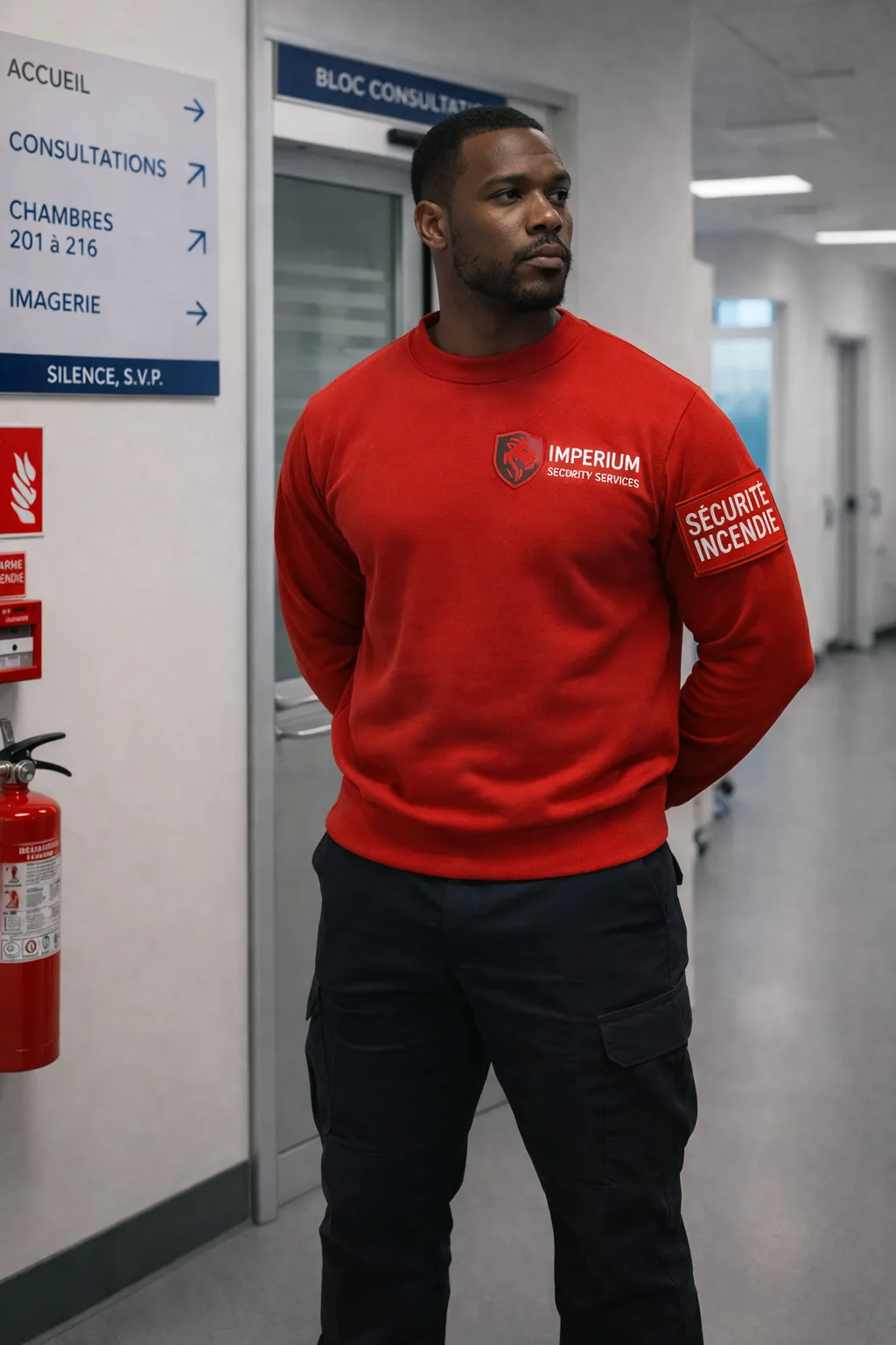 Agent SSIAP sécurité incendie en intervention