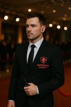 Agent de sécurité événementielle en poste