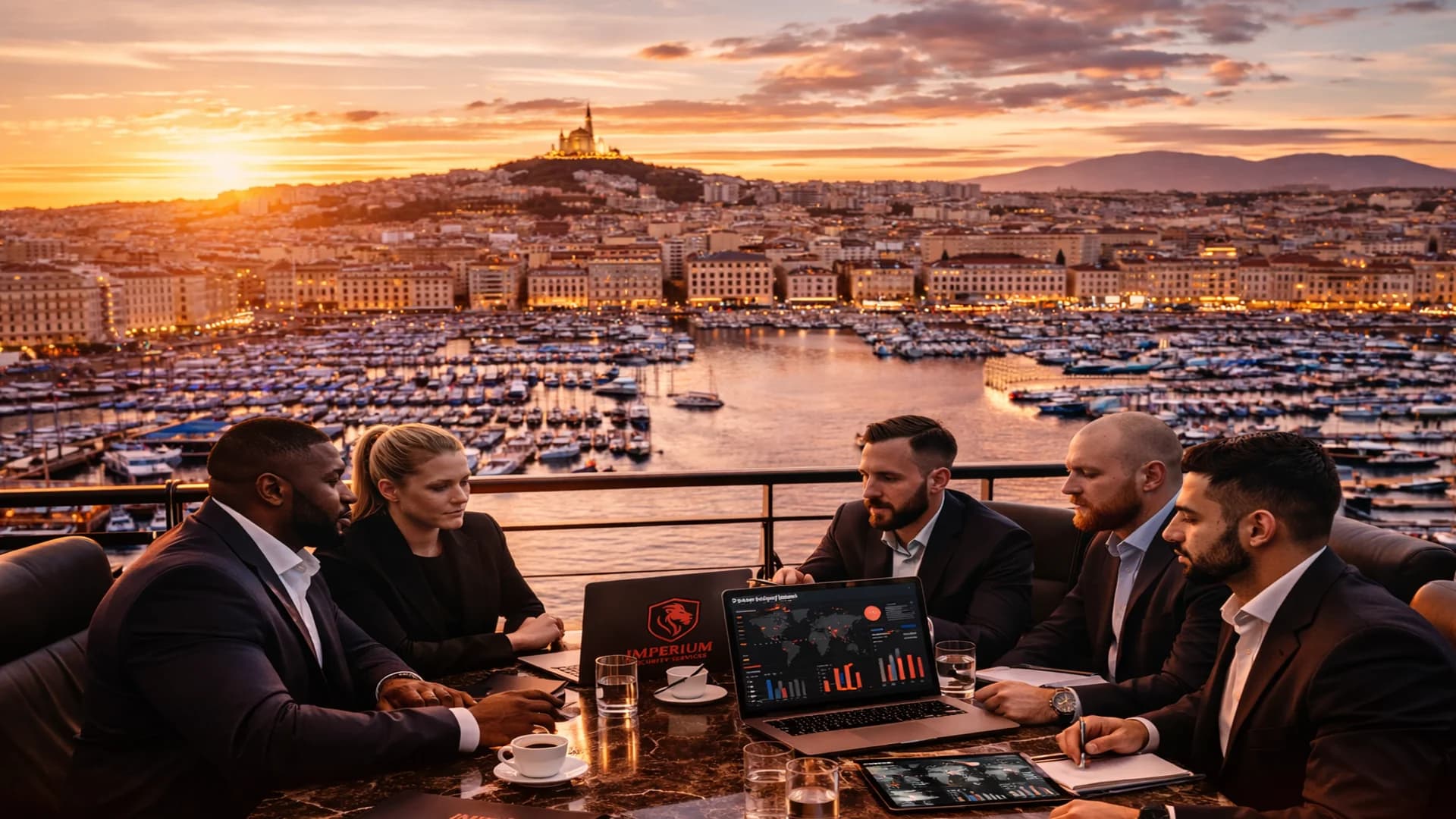 Équipe agents de sécurité Imperium Security Marseille